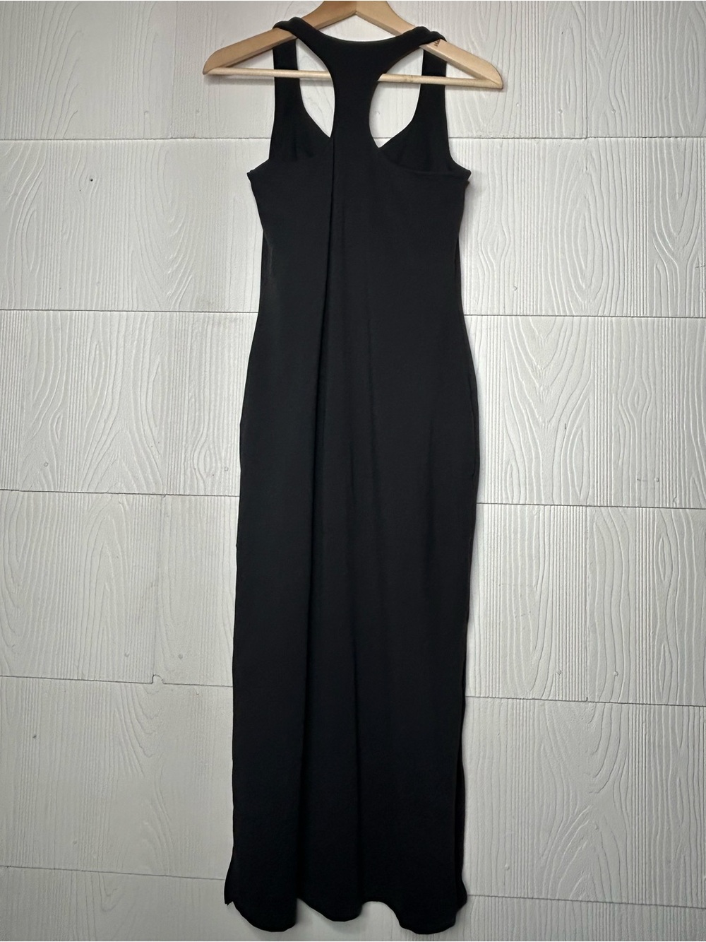 Vuori Black Racerback Maxi Dress - Picture 2 of 8